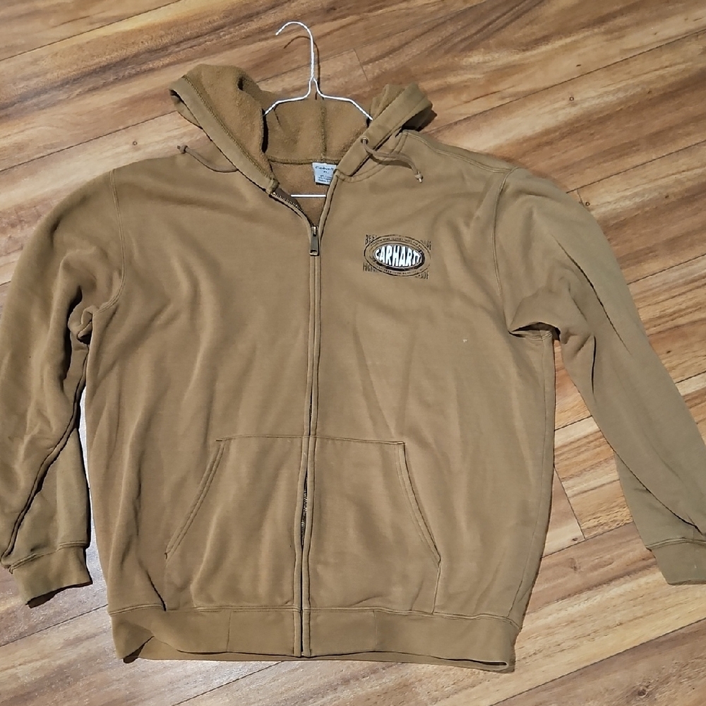 Carhartt Tan Fleece Jacket
